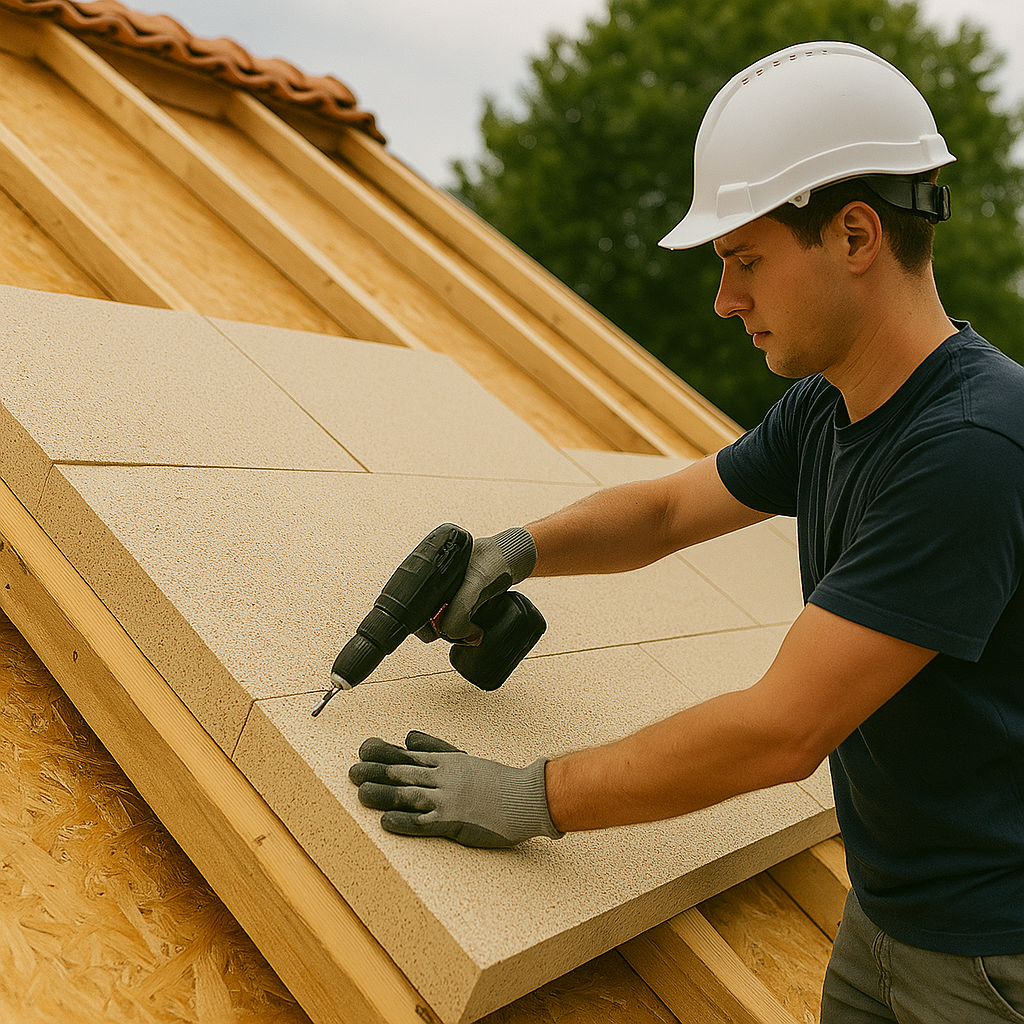 Isolation de toiture, rampants et combles perdus en Ile-de-France